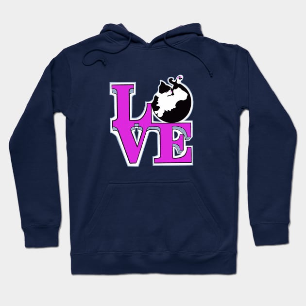 Love Cats Hoodie by TAP4242